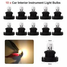 10pcs T3 Led 12v 1 2w Car Auto Interior Instrument Light Bulbs Dashboard Lamps For Honda For Alpha Car Instrument Lights New Signal Lamp Aliexpress