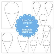 These free printable princess coloring sheets will keep her busy for hours and i will end up with beautiful princess pictures to hang on my refrigerator, to frame and put on my desk, or to hang on a wall to display for all my friends and family to admire well. Printable Snow Cone Shape Template Printable Treats Com