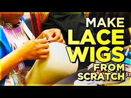 If you have a lace front wig with wefts and not a full lace wig then make sure none of the wefts are showing. Pin On Creation De Lace Wig
