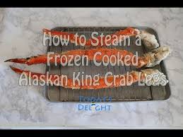 Let the crabs steam, but make sure, that the towel does not dry up. Steaming A Frozen Cooked Alaskan King Crab Legs Today S Delight Youtube
