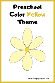We also have nursery rhymes that uses color words. Yellow Theme