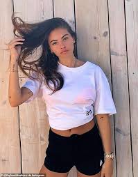 Thylane blondeau at a photoshoot, january 2021. The World S Most Beautiful Girl Thylane Blondeau Criticized For Posing With Her Juul Express Digest