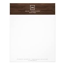 Moreover, many logos and other unique identifiers are also registered by the various state organs. Box Logo With Your Initial Monogram On Brown Wood Letterhead Zazzle Com In 2021 Letterhead Letterhead Business Letterhead Design