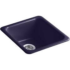Kohler cobalt blue kitchen sink drop in single hole. Kohler Indigo Blue Richards Plumbing Heating Supply Wyoming Kalamazoo