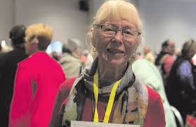 Nursing home receives visit from alpaca