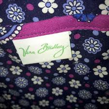 Vera bradley black floral fabric pattern. Vera Bradley Floral Handbag Tote Fabric Bright Pink Blue And White Paisley Carol S True Vintage And Antiques