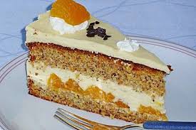 Karotten Orangencreme Torte Von Rocky73 Chefkoch Rezept Kuchen Und Torten Orangencremekuchen Karotten Torte