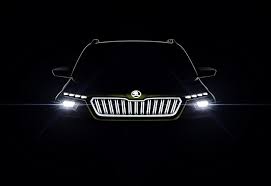 Hd Wallpaper 2018 Concept Skoda Vision Studio Shot Black Background Wallpaper Flare