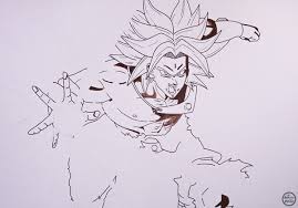 Ver más ideas sobre disenos de unas, pinturas, dibujos. Dibujo De Broly Bola De Dragon Mi Esbozo En Un Pozo