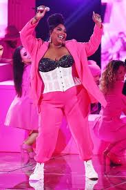 The Voice Of Italy Lizzo Black Girl Aesthetic Celebrity Style Pink Photo