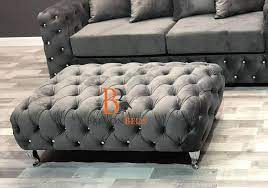 Your new footstool or pouffe may even double up as a coffee table. Ariel Chesterfield Coffee Table Footstool Barronbeds