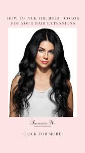 How To Pick The Perfect Color Of Hair Extensions Irresistible Me Hair Extensions Hair Extensions Your Hair