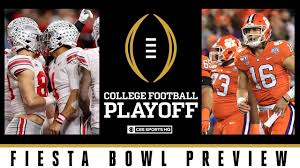 Clemson tigers vs ohio state buckeyes college football betting matchup for dec 28, 2019. Fiesta Bowl Preview 2 Ohio State Vs 3 Clemson College Football Playoff Cbs Sports Hq Youtube