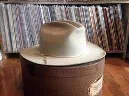 Vintage 1960s Mens Resistol Open Road Tan Beaver Fur Felt Cowboy Hat Size 7 1 8 Western Stetson Felt Cowboy Hats Cowboy Hats Hats