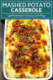 Loaded Mashed Potato Casserole Dinner At The Zoo
