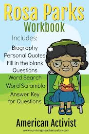 Rosa parks was arrested in montgomery, alabama on 1 december 1955 for refusing to give up her seat for white passengers. All About Rosa Parks Worksheets Activities For Kids
