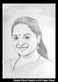 Pencil Sketch Drawing Portrait In Hyderabad Artnvn Telangana India Portrait Sketches Portrait Glowing Art