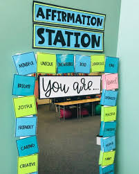 Jessi On Instagram Affirmation Station Or Me Rror Or Inspiration Station All Named By You Is Posted And Teacher Classroom School Classroom Classroom