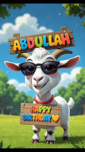 funny goat 🤣🤣🤣 asked Abdullah #ai #eidspecial #cartoon #trending