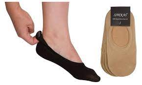 Sakkas Women S Footsies Solid Shoe Foot Invisible Liner No Show Socks 4 Pack Foot Footsies Invisible Liner No Show Socks How To Wear Heels Best Loafers