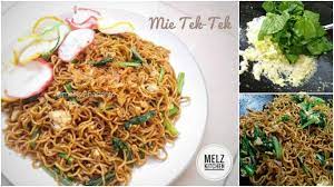 3 buah cabe rawit 7. Resep Mie Tek Tek Ala Melz Kitchen Pedas Nyemek Basah Dan Enaakkk Modern Id