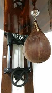 You can see how it rests on the safety bars of the rack. Nge Speed Bag Platform Diy Gym No Equipment Workout Garage Gym