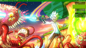 Windows Backgrounds Desktop Background Rick And Morty