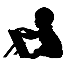 Baby Boy Playing Silhouette Ad Ad Aff Boy Playing Silhouette Baby Boys Playing Silhouette Material Design Background