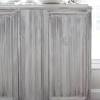 Refresh pickled wood cabinets by doing a deep clean on your existing cabinets. 1