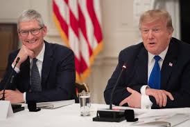 Why Tim Cook made friends with Donald Trump | The Verge