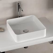 Vasque A Poser Carree 40x40cm Ceramique Extra Fine Art Vasque A Poser Vasque Salle De Bain