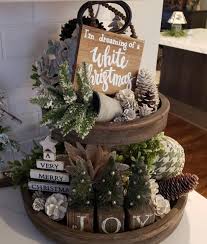 Christmas Christmasdecorating Tray Decor Christmas Natural Christmas Decor Indoor Christmas