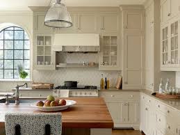 Traditional Kitchen With Tan Cabinets Accented With Nickel Latch Cabinet Hardware And White Drawer Pul Tan Kitchen Cabinets Shaker Kitchen Cabinets Tan Kitchen