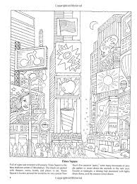 Use the black lines as a guide and have fun making the coloring pages look bright and beautiful. Tremendous New York City Coloring Pages Photo Inspirations Azspring
