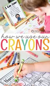 Classroom Management For School Supplies Preschoolrules Preschooleducation Preschoolclassroom Toddlerpresc Crayon Activities Teaching Kids School Activities