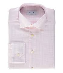 Eton Contemporary Fit Check Shirt Zappos Com