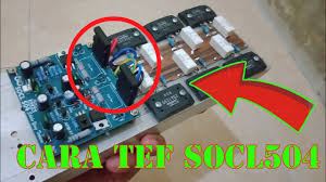 Cara merakit power socl 506 80v. Power Super Ocl 504 Tef 4 Set Sanken By Jm Channel