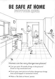 Hazards In The Home Worksheet Teaching Students With Learning Health And Safety Poster Kitchen Safety Health And Safety