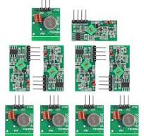 5Pcs 433MHz RF Wireless Transmitter and Receiver Module Kit for ARM/MCU