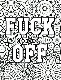 Furthermore, some pages are easy enough for teens or even. Coloring Book Swear Word Coloring Pages Novocom Top