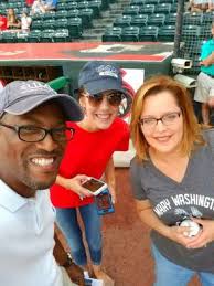 Bowling Throws First Pitch for Flying Squirrels