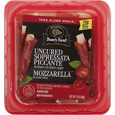 Boar's head simplicity® all natural* seasoned uncured ham has no added nitrates or nitrites‡ and is slow cooked to perfection. Boar S Head Take Along Snack Sopressata Piccante And Mozzarella Cheese Freshly Sliced Meat Jericho Market