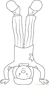 Free printable coloring pages for children that you can print out and color. Jojo Stand On His Head Coloring Page For Kids Free Jojo S Circus Printable Coloring Pages Online For Kids Coloringpages101 Com Coloring Pages For Kids