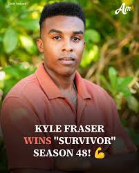 Your thoughts? 🤔 Kyle Fraser is your "Survivor" Season 48 WINNER! 🏆  Congratulations, Kyle! 🎉