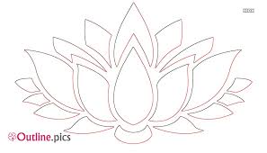 Lotus flower icon outline style royalty free vector image, lotus flower outline images, stock photos & vectors | shutterstock, lotus flower stock line vector illustration botanic flowers. Lotus Flower Outline Outline Pics