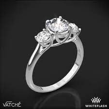 Get it as soon as thu, jun 10. Platinum Vatche 319 X Prong Three Stone Engagement Ring Setting Only Whiteflash 6094