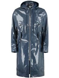Helmut Lang Long Pvc Raincoat