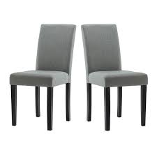 Amazonsmile Lssbought Set Of 2 Urban Style Fabric Dining Chairs With Solid Wood Legs Gr Dining Furniture Makeover Dining Chairs Contemporary Dining Furniture