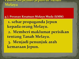 Serangan jepun ke atas negara china pada tahun 1937 turut menaikkan semangat kebangsaan orang cina di seberang laut, terrnasuklah di tanah melayu. Bab 1 Tingkatan 3 Pendudukan Jepun Di Negara