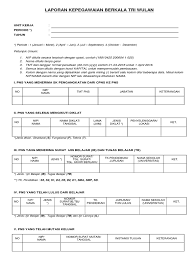Contoh skp pns (sasaran kerja pegawai) terbaru. Format Laporan Berkala Kepegawaian Pdf